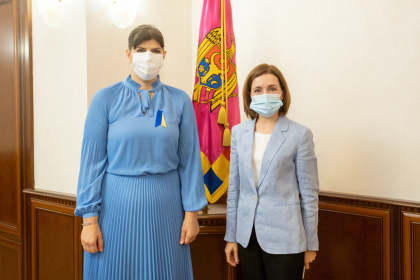 Maia Sandu, dupa intalnirea cu procurorul-sef european, Laura Codruta Kovesi: „Procuratura Generala si sefa Parchetului European vor semna un acord de colaborare” - FOTO Maia Sandu, dupa intalnirea cu procurorul-sef european, Laura Codruta Kovesi: „Procuratura Generala si sefa Parchetului European vor semna un acord de colaborare” - FOTO