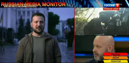 La televiziunile rusesti se cere uciderea lui Zelenski si a intregului guvern ucrainean. Amenintari si pentru Polonia: „Vom merge pana la Varsovia” - VIDEO La televiziunile rusesti se cere uciderea lui Zelenski si a intregului guvern ucrainean. Amenintari si pentru Polonia: „Vom merge pana la Varsovia” - VIDEO