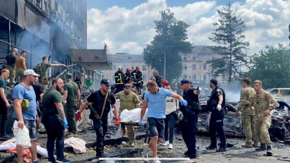 Cel putin 8 morti, dupa atacul cu rachete la Vinita. Precizarile politiei din Ucraina- VIDEO Cel putin 8 morti, dupa atacul cu rachete la Vinita. Precizarile politiei din Ucraina- VIDEO