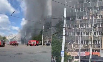 Atac cu rachete la Vinita, regiune de langa Republica Moldova: „Exista morti si raniti” - VIDEO