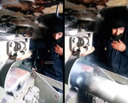 Imagini rare din interiorul unui tanc T-62 rusesc. Tanchistii striga „Allahu Akbar” inainte sa traga cu tunul - VIDEO 