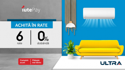 ULTRA: Orice aparat de aer conditionat in 6 rate, fara dobanda! ULTRA: Orice aparat de aer conditionat in 6 rate, fara dobanda!
