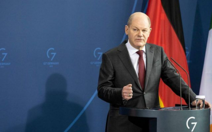 Olaf Scholz: Din cauza atacului brutal al Rusiei asupra Ucrainei, noi trebuie sa folosim acum in mod temporar niste centrale pe care le scosesem deja din uz este un lucru amar”