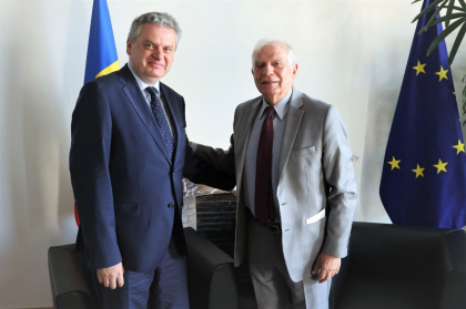 Vicepremierului pentru Reintegrare, la discutii cu Josep Borell, la Bruxelles: „Statutul de tara-candidat pentru aderare la UE modifica si valentele dosarului transnistrean” - FOTO Vicepremierului pentru Reintegrare, la discutii cu Josep Borell, la Bruxelles: „Statutul de tara-candidat pentru aderare la UE modifica si valentele dosarului transnistrean” - FOTO