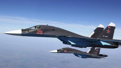 Epic Fail? Rusii si-ar fi doborat singuri un avion super-modern Suhoi Su-34M - VIDEO Epic Fail? Rusii si-ar fi doborat singuri un avion super-modern Suhoi Su-34M - VIDEO