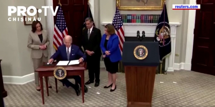 Presedintele SUA Joe Biden are COVID. Secetarul de presa al Casei Albe a anuntat ca acesta prezinta simptome foarte usoare