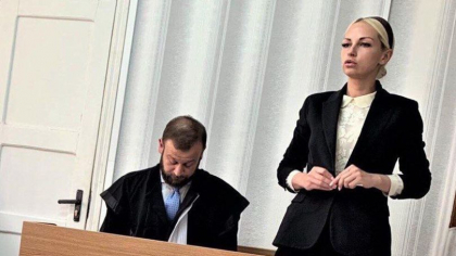 Mesajul Marinei Tauber, scris pe foaie din izolatorul CNA, adresat Maiei Sandu, lui Igor Grosu si tuturor celor din PAS - FOTO