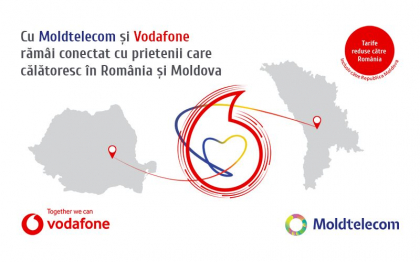 Cu Moldtelecom si Vodafone ramai conectat cu prietenii care calatoresc in Romania si Moldova Cu Moldtelecom si Vodafone ramai conectat cu prietenii care calatoresc in Romania si Moldova