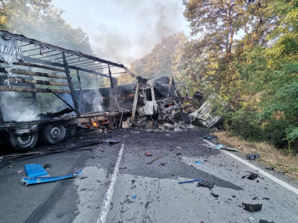 Sfarsit tragic pentru un sofer moldovean. A ars de viu, in urma unui accident, in Bulgaria - FOTO Sfarsit tragic pentru un sofer moldovean. A ars de viu, in urma unui accident, in Bulgaria - FOTO