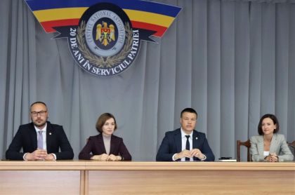 Noul sef al Procuraturii Anticoruptie, Veronica Dragalin - prezentata angajatilor. Litvinenco: „Experienta de lucru in calitate de procuror federal din SUA o va ajuta sa atinga obiectivele propuse” - FOTO