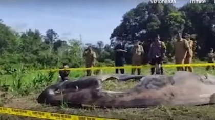 Bucati carbonizate din racheta spatiala chineza care s-a prabusit necontrolat au fost gasite langa case, in Malaezia si Indonezia - VIDEO Bucati carbonizate din racheta spatiala chineza care s-a prabusit necontrolat au fost gasite langa case, in Malaezia si Indonezia - VIDEO