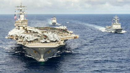 SUA vor trimite portavionul „Ronald Reagan” si grupul sau de lupta prin stramtoarea Taiwan, ca raspuns la actiunile Chinei