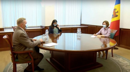 Sefa statului s-a intalnit cu ambasadorul Ucrainei de la Chisinau, Marko Sevcenko Sefa statului s-a intalnit cu ambasadorul Ucrainei de la Chisinau, Marko Sevcenko