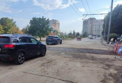 Traficul rutier pe strada Ciuflea din capitala - reluat in regim obisnuit Traficul rutier pe strada Ciuflea din capitala - reluat in regim obisnuit