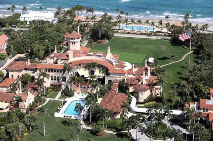 Cum arata Mar-a-Lago, resedinta fostului presedinte Donald Trump. Imensa cladire are peste 120 de camere - FOTO