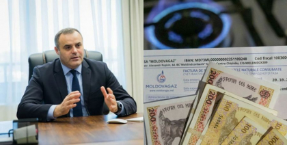 Directorul Moldovagaz: „Modificarea tarifului din august nu imbunatateste situatia cu indeplinirea obligatiilor de plata”. Explicatiile lui Ceban 