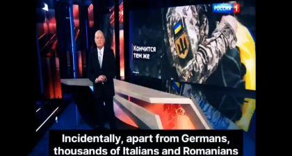 Noua teorie la televiziunile rusesti: Europenii sustin Ucraina fiindca l-am invins pe Napoleon. Cum e mentionata Romania Noua teorie la televiziunile rusesti: Europenii sustin Ucraina fiindca l-am invins pe Napoleon. Cum e mentionata Romania
