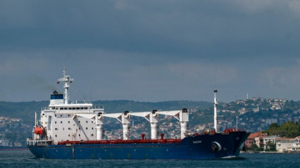 Dupa ce a fost refuzata de cumparatorul din Liban, prima nava cu cereale din Ucraina a ajuns in Siria Dupa ce a fost refuzata de cumparatorul din Liban, prima nava cu cereale din Ucraina a ajuns in Siria