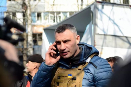 Vitali Klitschko spune ca a fost informat in avans de data invaziei rusesti: „Nu am dormit o ora toata noaptea”