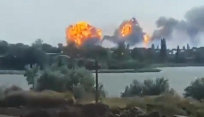 Explozii la o alta baza militara din Crimeea. Ce avioane ar avea Rusia pe aerodrom. Tactici neconventionale folosite de Ucraina Explozii la o alta baza militara din Crimeea. Ce avioane ar avea Rusia pe aerodrom. Tactici neconventionale folosite de Ucraina