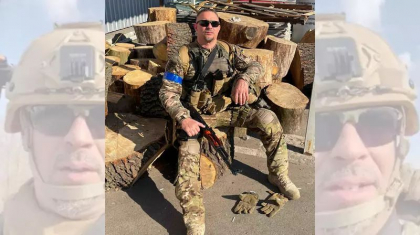 Cel mai cunoscut militar american din Ucraina a dezvaluit de ce s-a inrolat sa lupte impotriva rusilor: Mi-au macelarit familia. Istoria se repeta pentru ultima oara