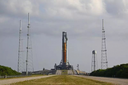 NASA a pregatit racheta SLS pe care o va lansa catre Luna peste 12 zile - VIDEO NASA a pregatit racheta SLS pe care o va lansa catre Luna peste 12 zile - VIDEO