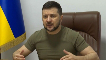 Zelenski: Rusii trebuie sa se retraga de pe teritoriul Centralei nucleare de la Zaporojie si din toate zonele invecinate
