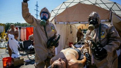 Ucraina a inceput exercitiile de urgenta in caz de dezastru, langa centrala nucleara din Zaporojie - VIDEO Ucraina a inceput exercitiile de urgenta in caz de dezastru, langa centrala nucleara din Zaporojie - VIDEO