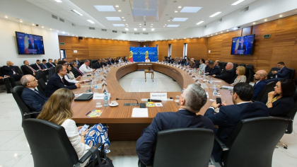 Ministrul Afacerilor Externe si Integrarii Europene: „Romania este cel mai important sustinator al aderarii tarii noastre la Uniunea Europeana” - FOTO
Ministrul Afacerilor Externe si Integrarii Europene: „Romania este cel mai important sustinator al aderarii tarii noastre la Uniunea Europeana” - FOTO