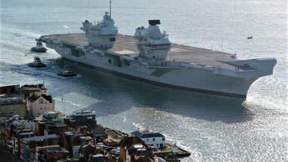 Nava amiral a NATO, in valoare de 3,5 miliarde de dolari, s-a stricat la scurt timp ce a pornit in larg. Ce misiune avea