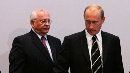 Mesajul lui Vladimir Putin dupa moartea lui Mihail Gorbaciov, presedintele sovietic care a daramat Cortina de Fier