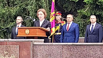 Maia Sandu, de Ziua Armatei Nationale: "Este de datoria noastra sa construim o armata moderna, profesionista si bine echipata" Maia Sandu, de Ziua Armatei Nationale: "Este de datoria noastra sa construim o armata moderna, profesionista si bine echipata"