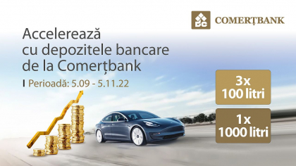 Accelereaza cu depozitele bancare de la COMERTBANK Accelereaza cu depozitele bancare de la COMERTBANK