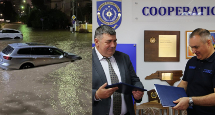 IGSU si Serviciul Hidrometeorologic de Stat au semnat un Acord: Vor colabora impreuna in cazul unor situatii de dezastru