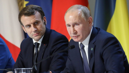 Vladimir Putin si Emmanuel Macron au discutat despre situatia de securitate de la Zaporojie Vladimir Putin si Emmanuel Macron au discutat despre situatia de securitate de la Zaporojie