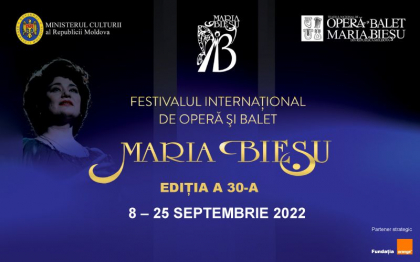 Fundatia Orange invita la Festivalul International de Opera si Balet „Maria Biesu”