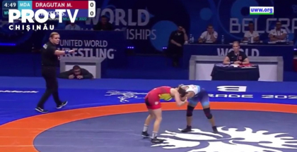 Moldoveanca Mariana Dragutan a ratat podiumul la Campionatul Mondial de Lupte Moldoveanca Mariana Dragutan a ratat podiumul la Campionatul Mondial de Lupte