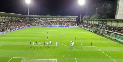 Nebunie pe stadionul Zimbru unde se desfasoara meciul Sheriff Tiraspol - Manchester United. Iata care este scorul la moment - VIDEO