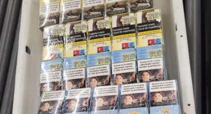 Contrabanda cu tigari pe Aeroportul International Chisinau. O femeie a incercat sa iasa din tara cu 3000 de tigarete