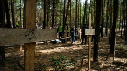 146 de cadavre ale victimelor agresiunii rusesti au fost deja exhumate langa Izium - VIDEO 146 de cadavre ale victimelor agresiunii rusesti au fost deja exhumate langa Izium - VIDEO