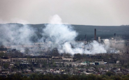 Explozii puternice in Harkov. Rachetele au lovit cladiri rezidentiale