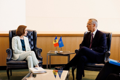 Maia Sandu, la discutii cu seful NATO: „Am reiterat importanta evitarii mai multor escaladari militare” Maia Sandu, la discutii cu seful NATO: „Am reiterat importanta evitarii mai multor escaladari militare”