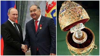 Unul dintre „oligarhii preferati” ai lui Putin, prins cu oua Faberge in Germania. Zeci de case au legatura in individul