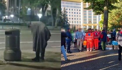 Politia atentioneaza din nou organizatorii protestului din fata Parlamentului, dar si solicita repetat interventia primariei: „Nu s-a luat atitudine, iar participantii admit in continuare comportament antisocial” - FOTO 