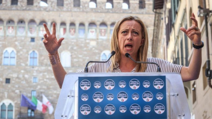 Votantii din Italia raman divizati: Eu am votat pentru PD. Am votat mereu dreapta, dar mi-e teama de Meloni, este dreapta intolerantei
Votantii din Italia raman divizati: Eu am votat pentru PD. Am votat mereu dreapta, dar mi-e teama de Meloni, este dreapta intolerantei