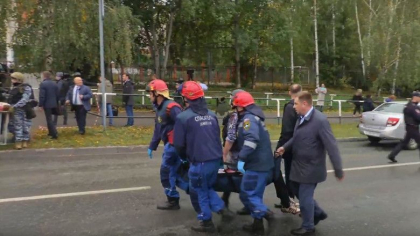 Atac armat la o scoala din Rusia. Un atacator inarmat a ucis 9 oameni si a ranit alti 20 - FOTO/VIDEO
