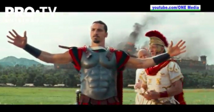 Fotbalistul Zlatan Ibrahimovic debuteaza in lumea cinematografiei 