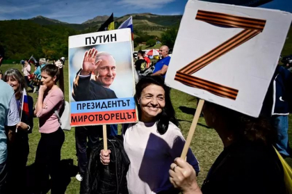 Rusofilii din Bulgaria l-au sarbatorit pe Putin. ”Rusia este sora noastra”