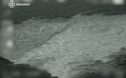 Imagini cu scurgerile de gaze din gazoductele Nord Stream 1 si 2, in Marea Baltica - VIDEO
