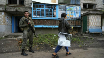 Rezultatele referendumurilor din Ucraina. Pro-rusii revendica victoria. Medvedev: "Bine ati venit acasa, in Rusia!" Rezultatele referendumurilor din Ucraina. Pro-rusii revendica victoria. Medvedev: "Bine ati venit acasa, in Rusia!"
